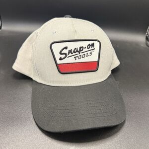 Snap On Tools Patch Snapback Hat Men's OSFA Official Product Grey